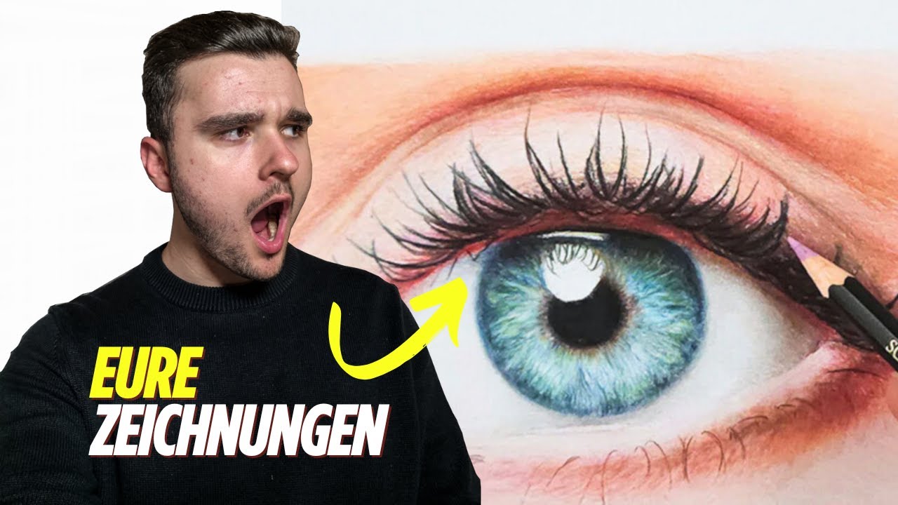 Das Geheimnis für realistische Zeichnungen! Ich kritisiere euch!