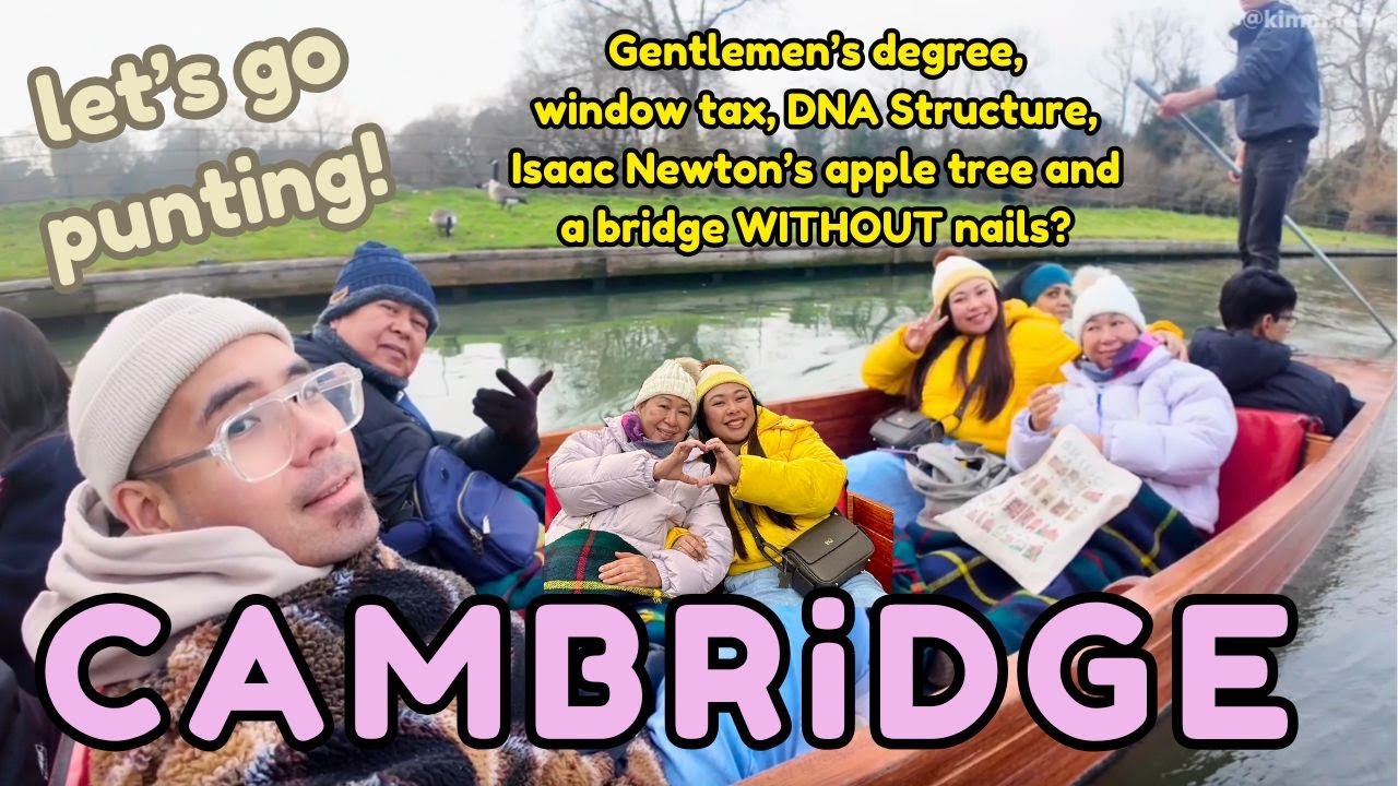 Living in England | what every TOURIST does in CAMBRIDGE 🇬🇧♡
