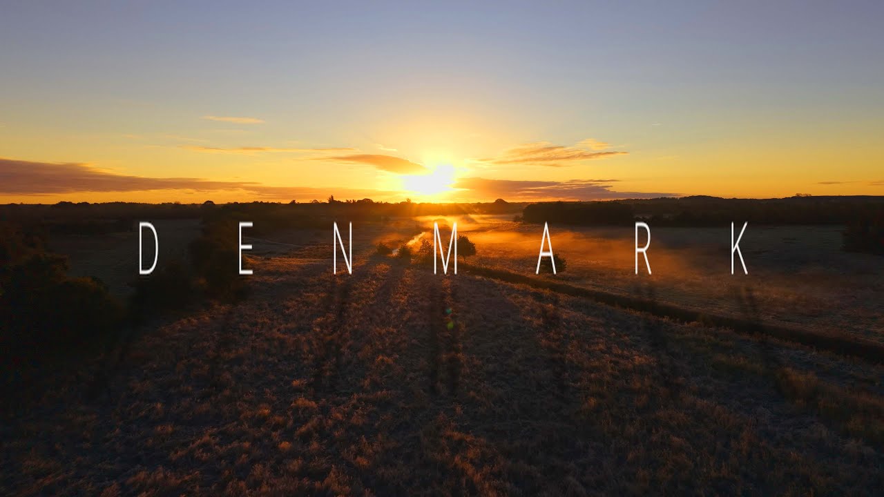 Denmark From Above, Stunning Landscapes & Wildlife in 4K Drone Footage #denmark #dji