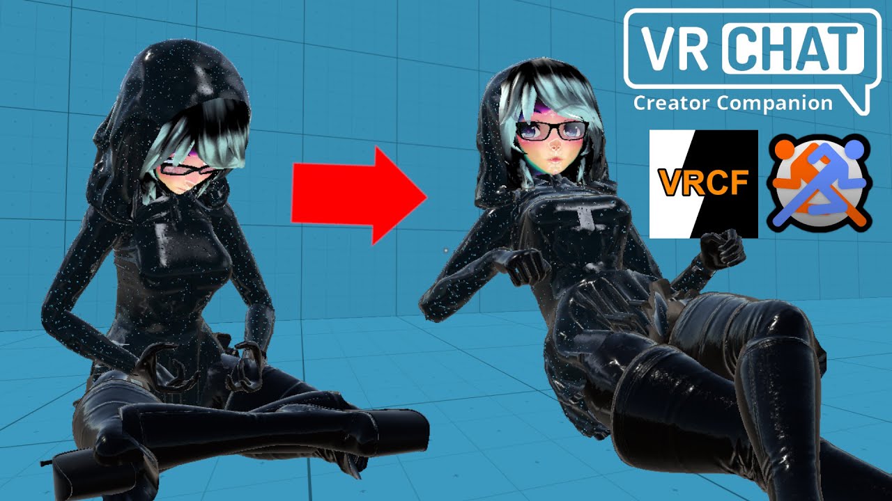 Как изменить анимацию AFK в GoGo Loco в 2025 году | VRChat 3.0 Avatar Unity VRCFury Tutorial