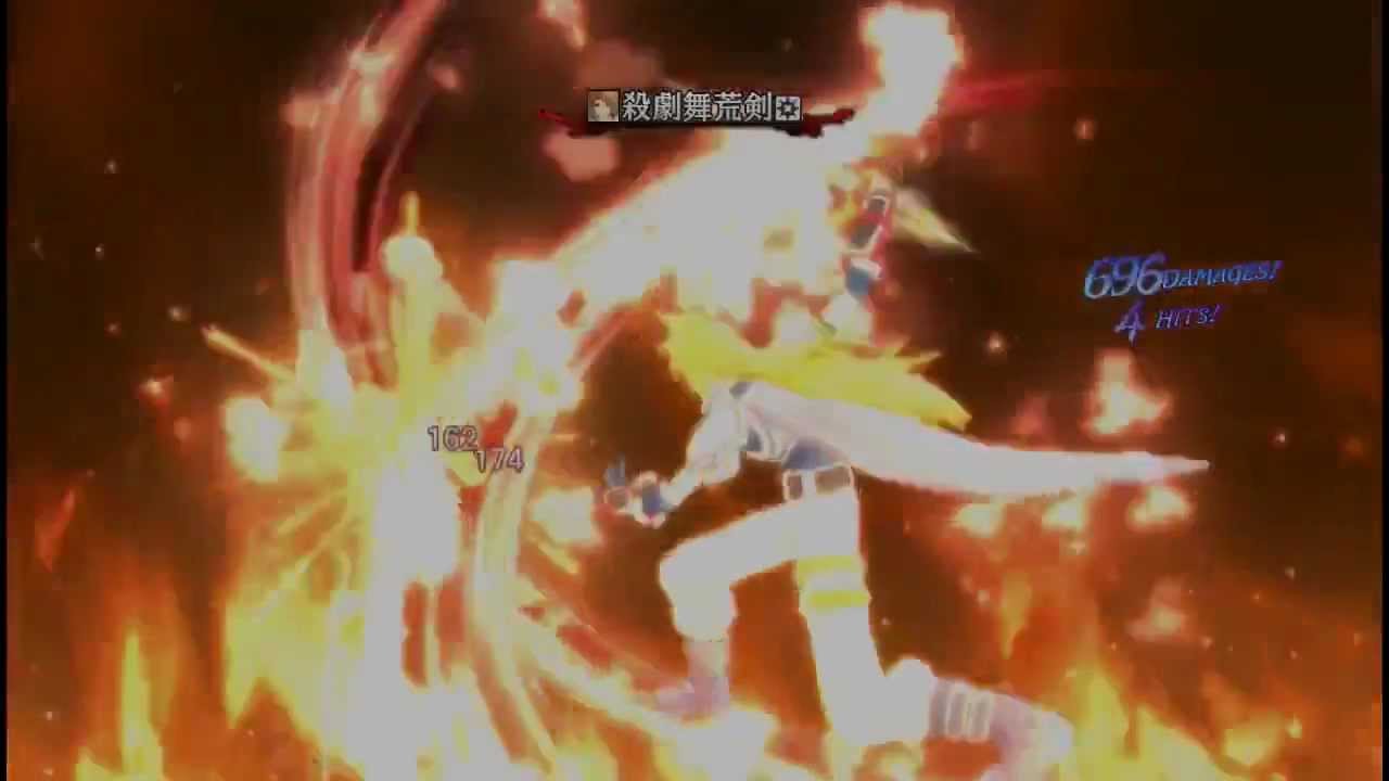 Tales of Xillia 2 Hi-Ougi Exhibition Cress & Stahn [殺劇舞荒剣]