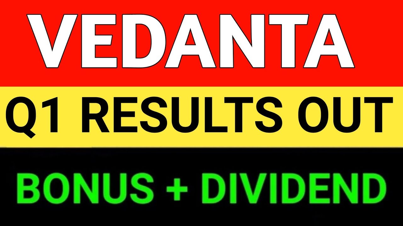 VEDANTA Q1 RESULTS OUT | VEDANTA SHARE LATEST NEWS | MARKET SUPPORT