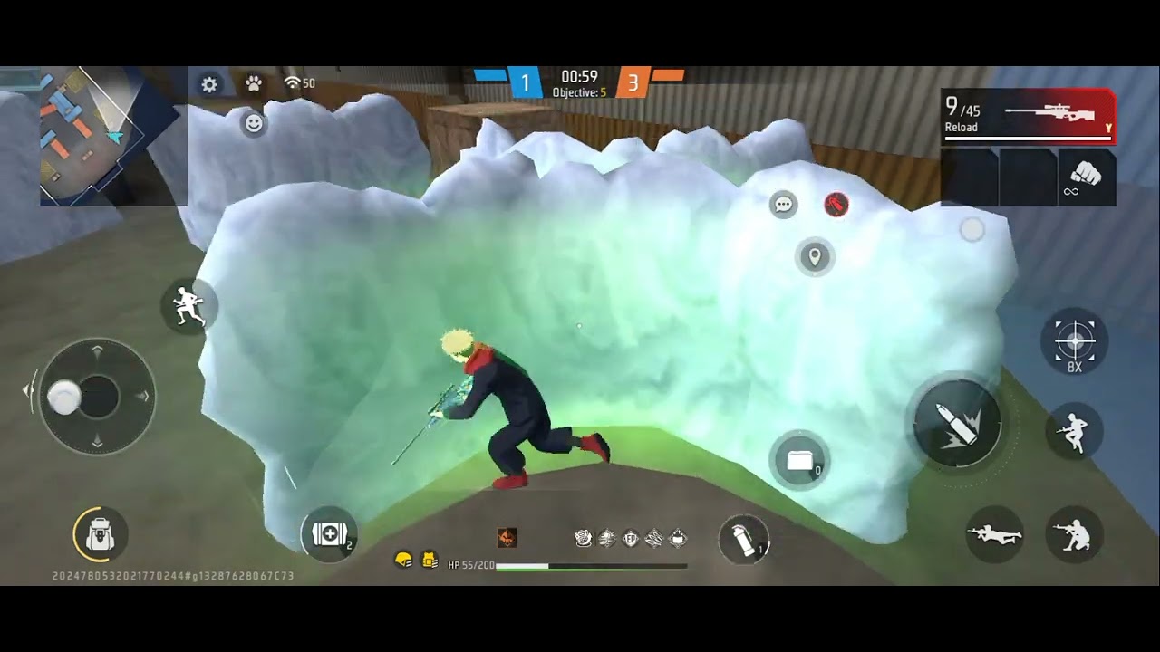 Free fire gaming 😎🔥 Lone Wolf Booyah 💥🔥 watch till end for Booyah 🔥😎