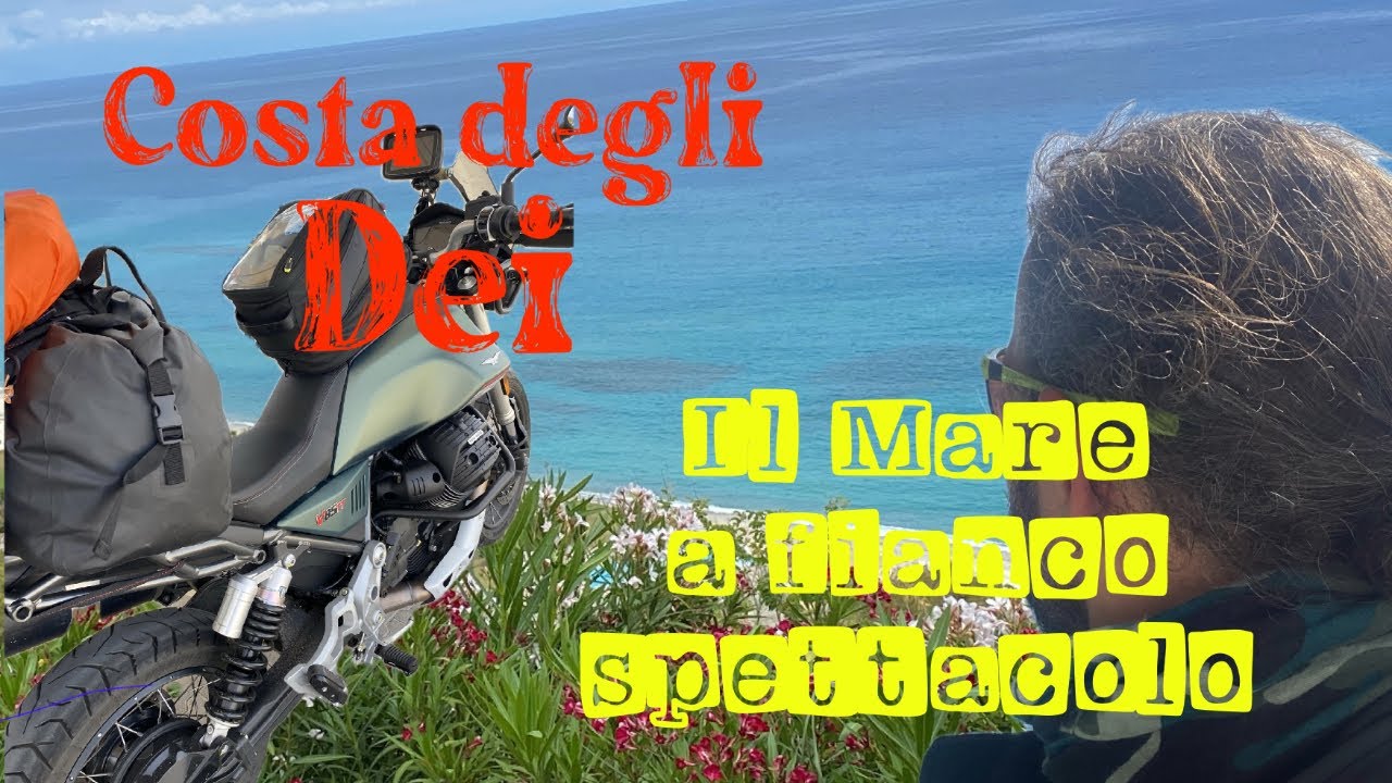ITALIA 5000 km - EP4# MotoGuzzi V85TT - CALABRIA - COSTA DEGLI DEI/COAST OF THE GODS - SCILLA