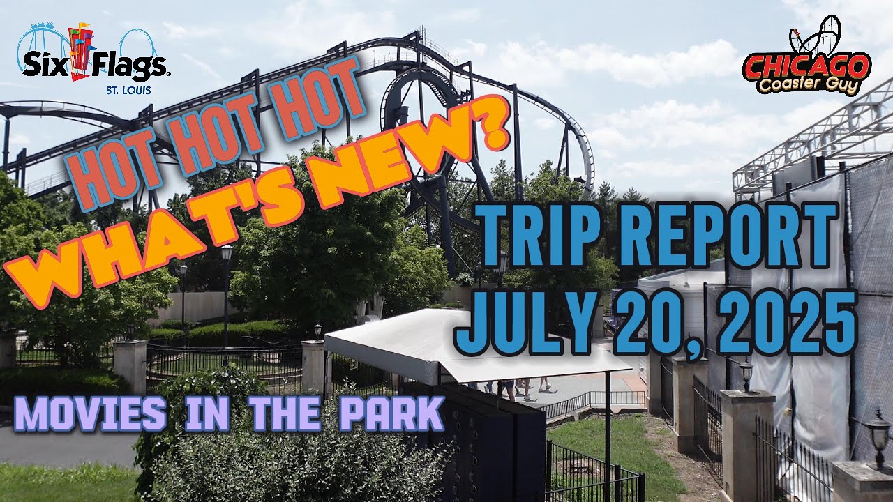 Six Flags St. Louis 1st visit in 4 years!