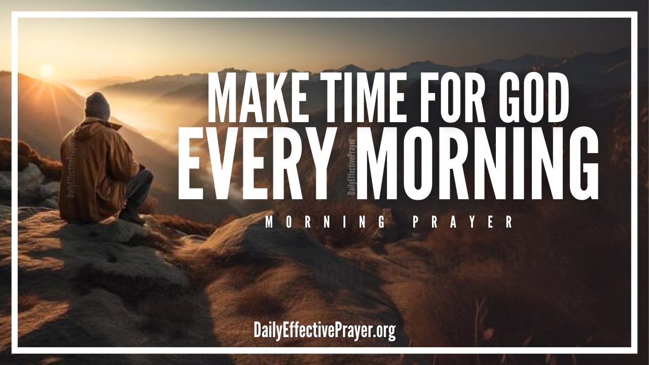Always Pray First and Trust God With Your Day | Blessed Morning Prayer To Start Your Day