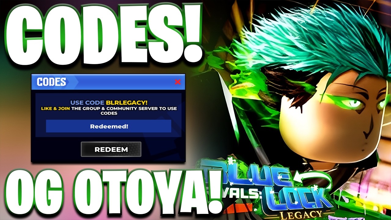 *🥷 OG OTOYA* ALL WORKING OG OTOYA UPDATE 5 CODES FOR BLR LEGACY! BLR LEGACY CODES