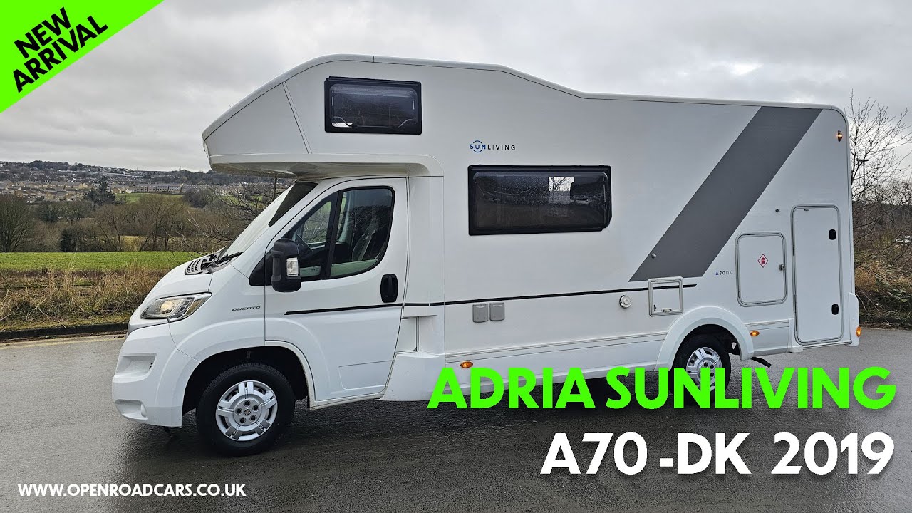 Автодом ADRIA SUNLIVING A70-DK 2019 года выпуска.