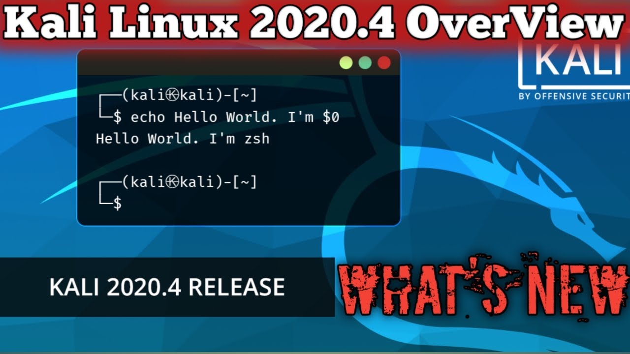 Kali Linux 2020.4 Released: 6 New Features For Ethical Hackers