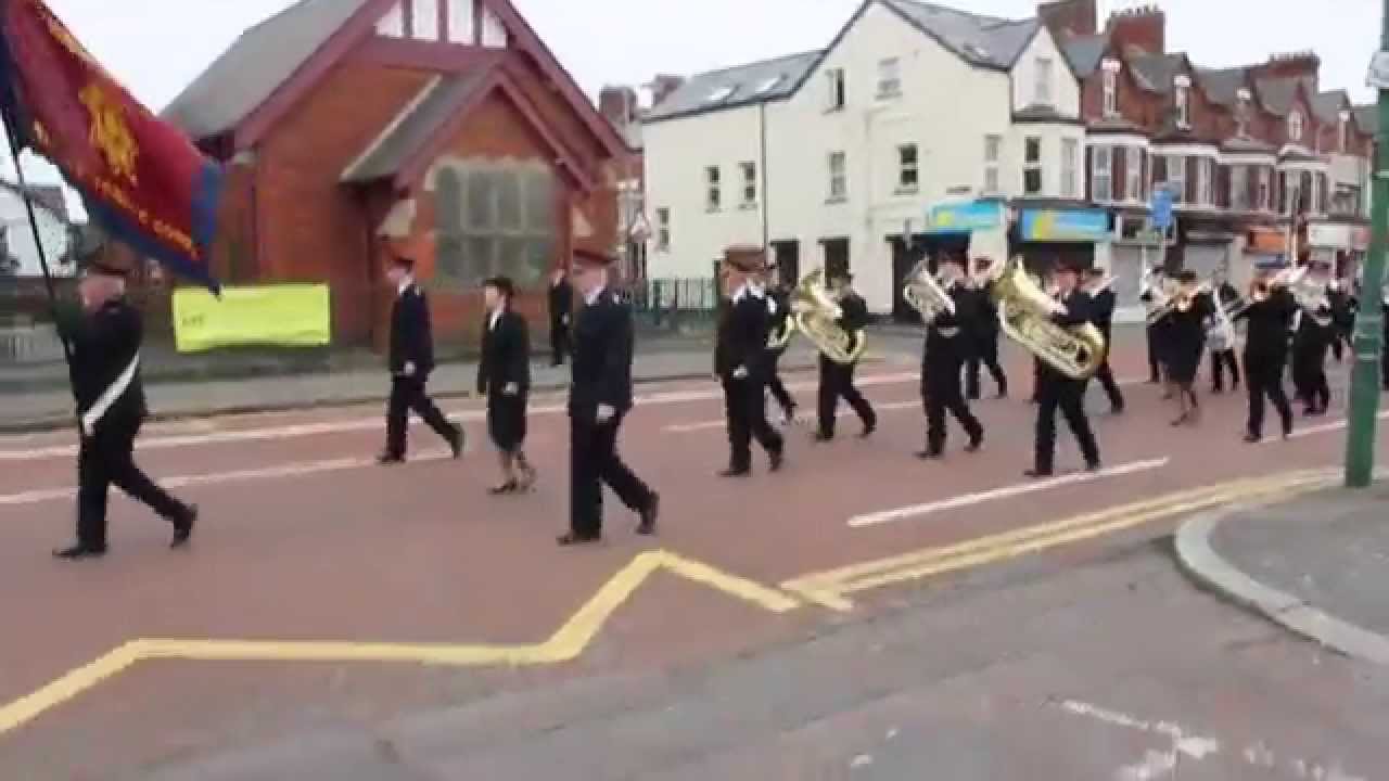 Belfast Temple Band of The Salvation Army - Easter March of Witness 2015