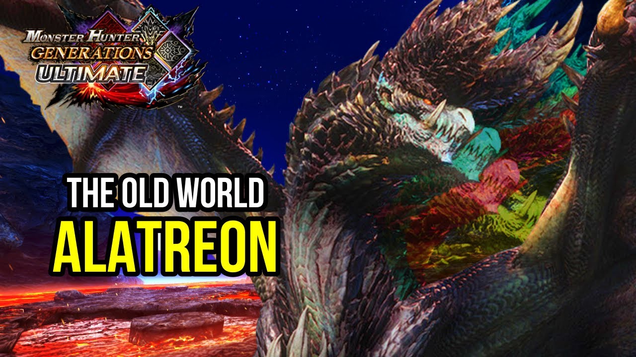 So This Is Alatreon Before Iceborne | MHGU G Rank Alatreon SOLO