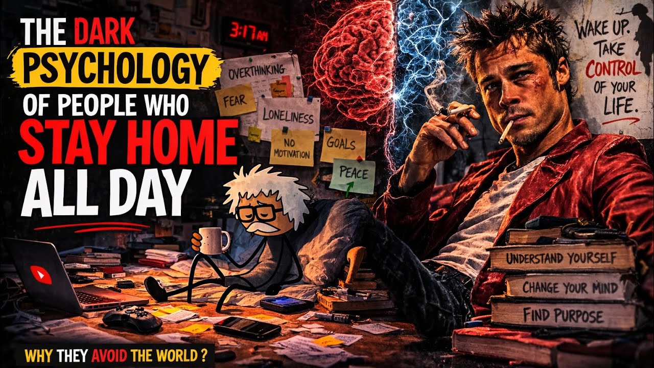 The Dark Psychology of People Who Stay Home All Day