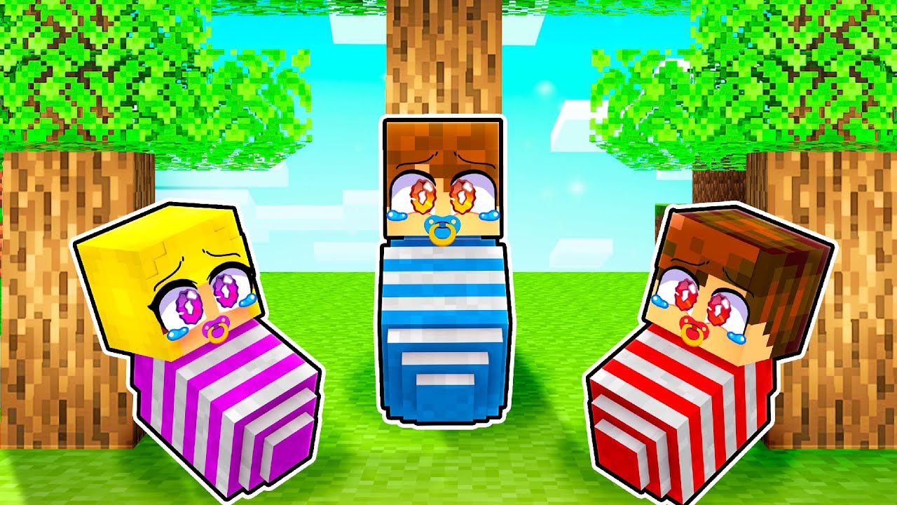 MAŁA PATI, SEBEK, SMILE ZOSTAJĄ PORZUCENI i SZUKAJĄ DOMU w Minecraft!