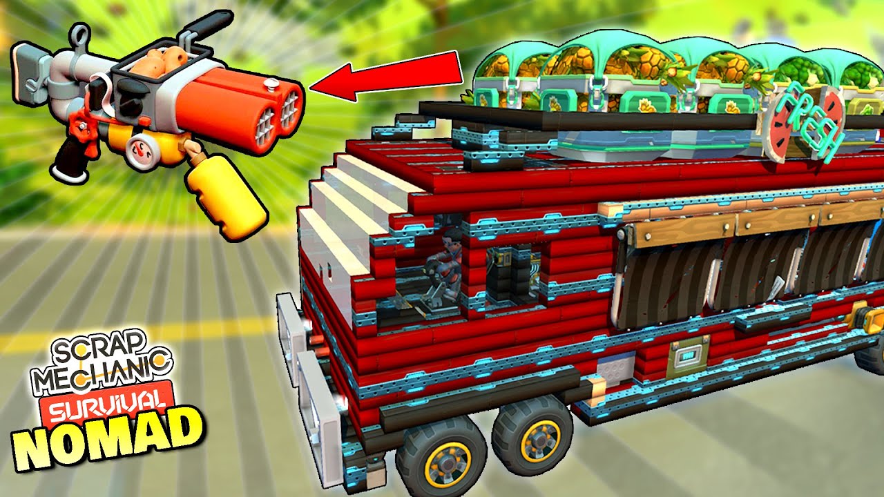 I Accidentally Created The Perfect Transport Vehicle to Unlock the Shotgun! - Survival Nomad 18