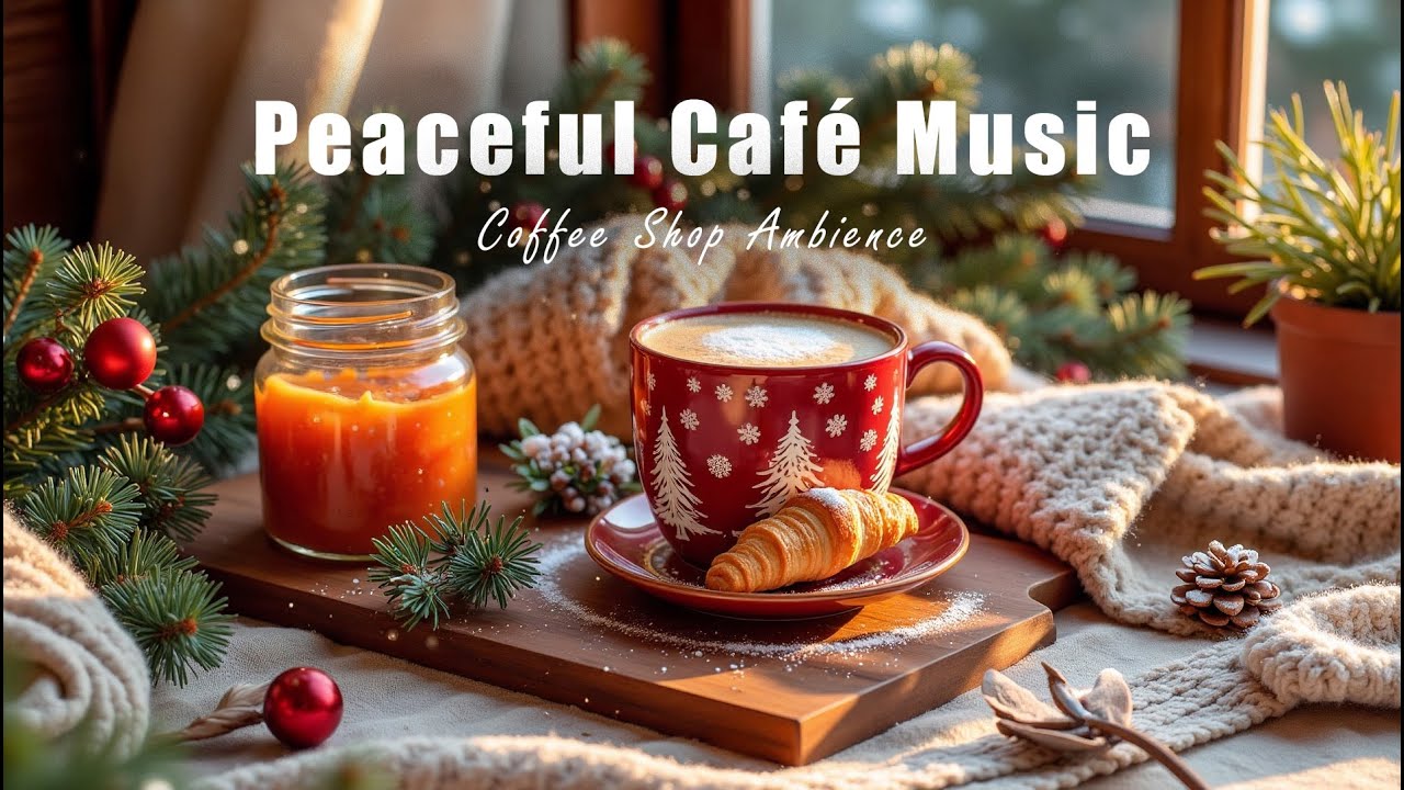 Peaceful Café Music ☕ Coffee Shop Ambience - Background Music to Relax & Unwind