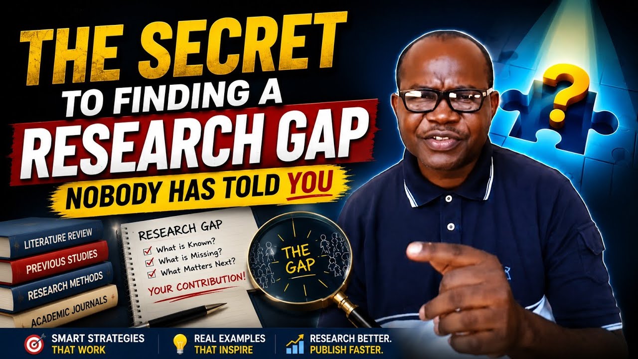 How to Find Research Gaps Like a Pro | The Skill Every Researcher Must Master