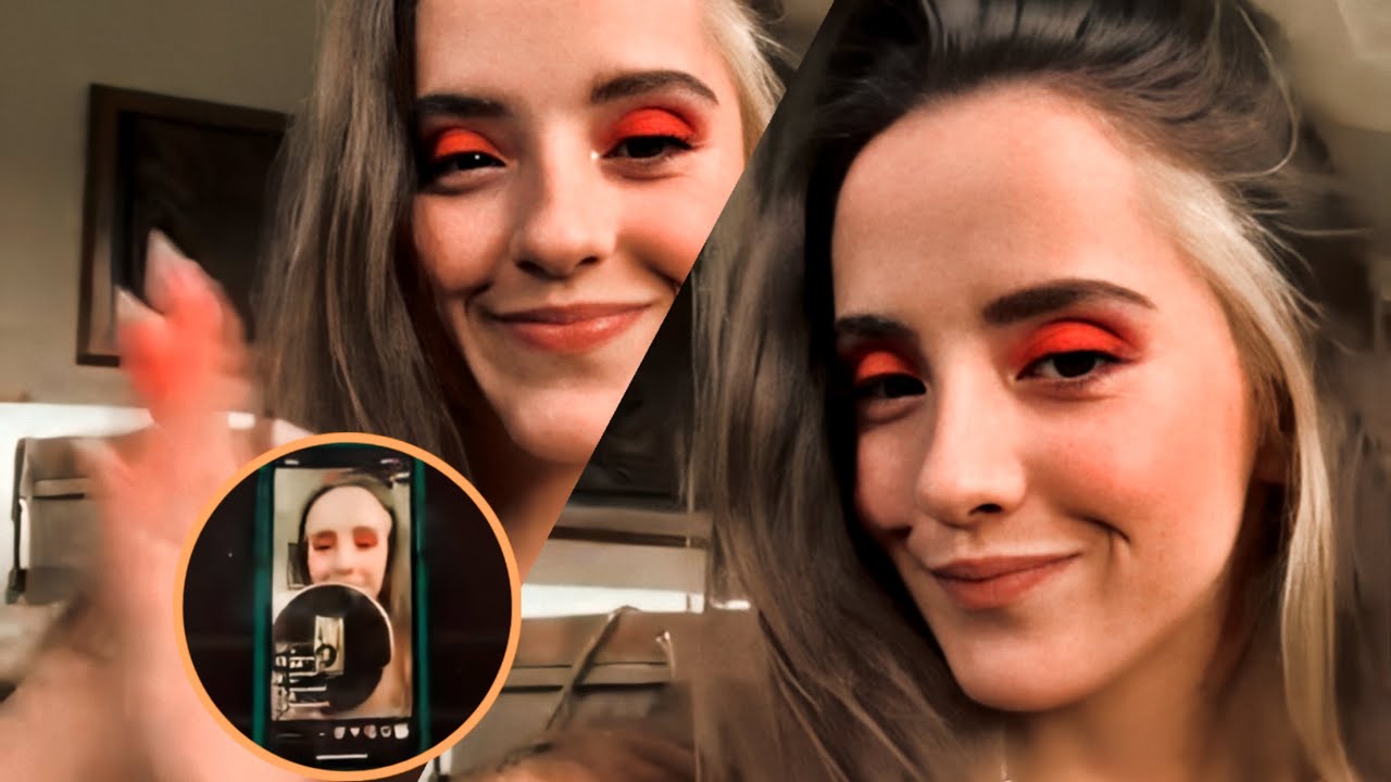 Evaluna Montaner vía INSTAGRAM LIVE maquillandose