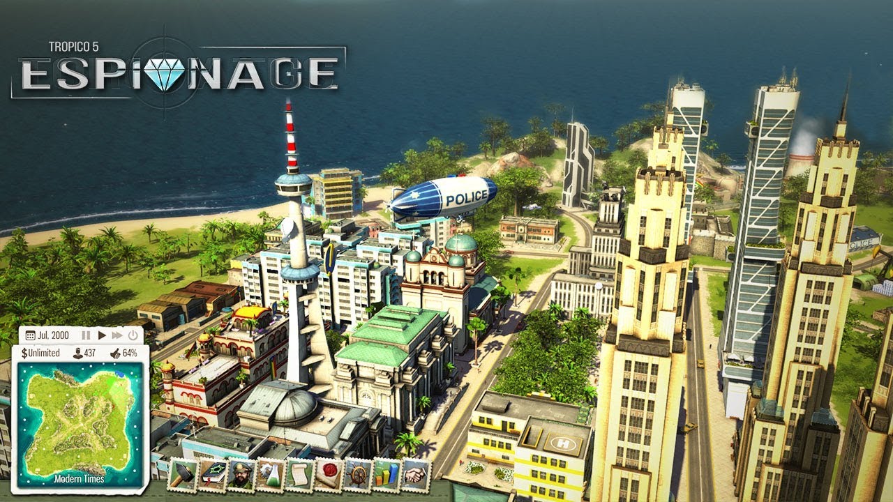 Tropico 5 - Espionage Expansion - Gameplay Trailer