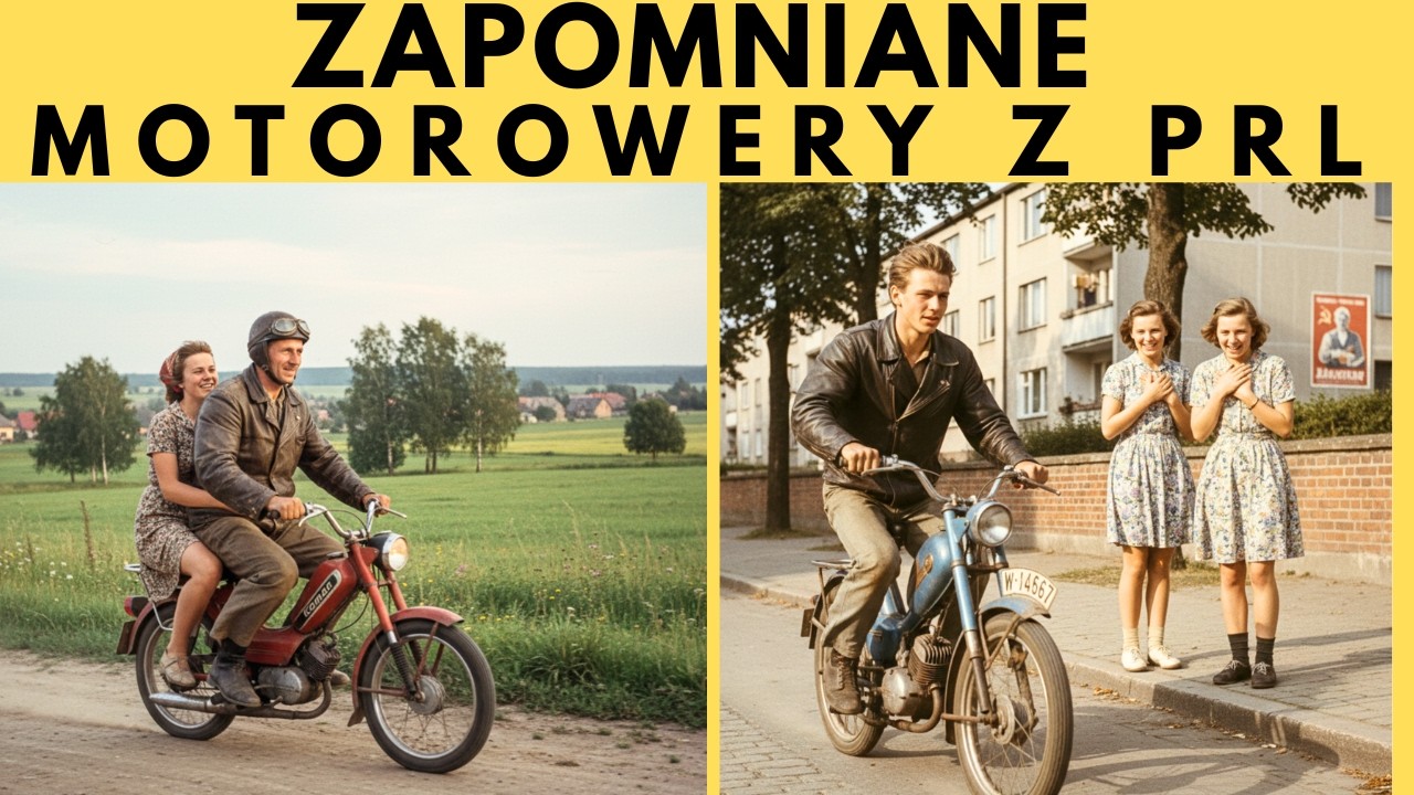 10 zapomnianych motorower&oacute;w z PRL &ndash; pamiętasz je wszystkie?