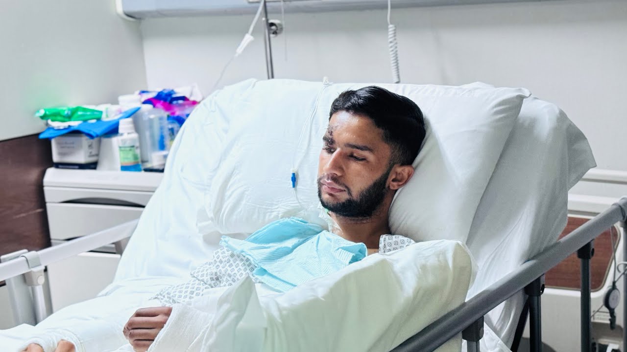My current appearance after the car accident || AlhamduliAllah 