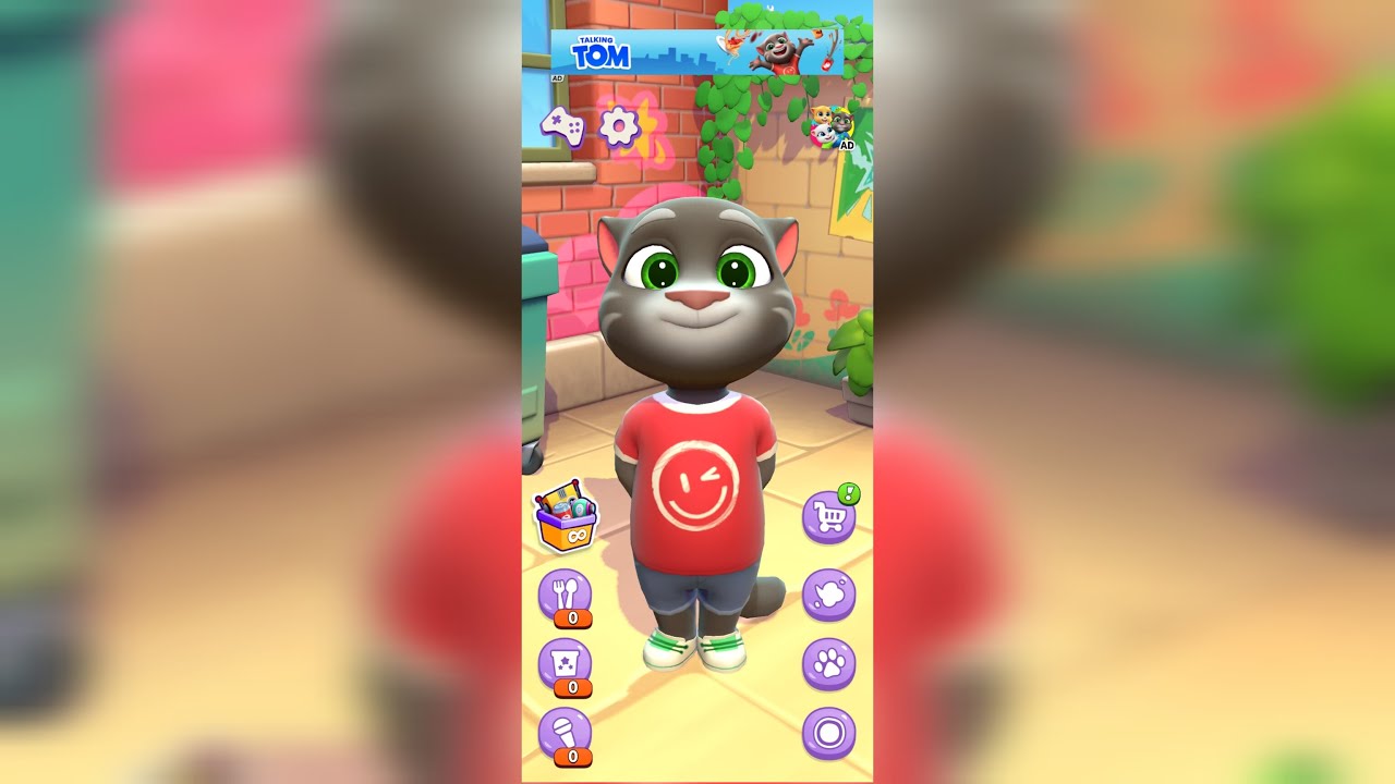 TALKING TOM CAT GAMING LIVE