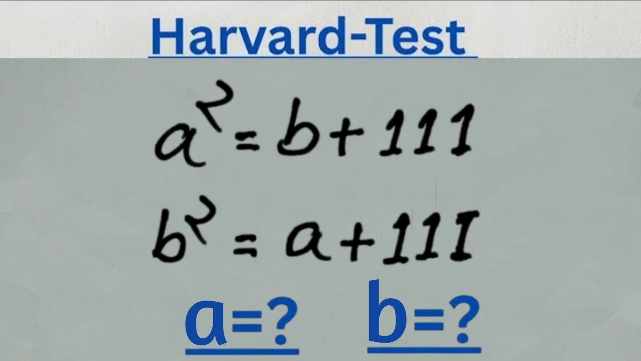 Germany | Can you solve this? | Math Olympiad #education #maths #math