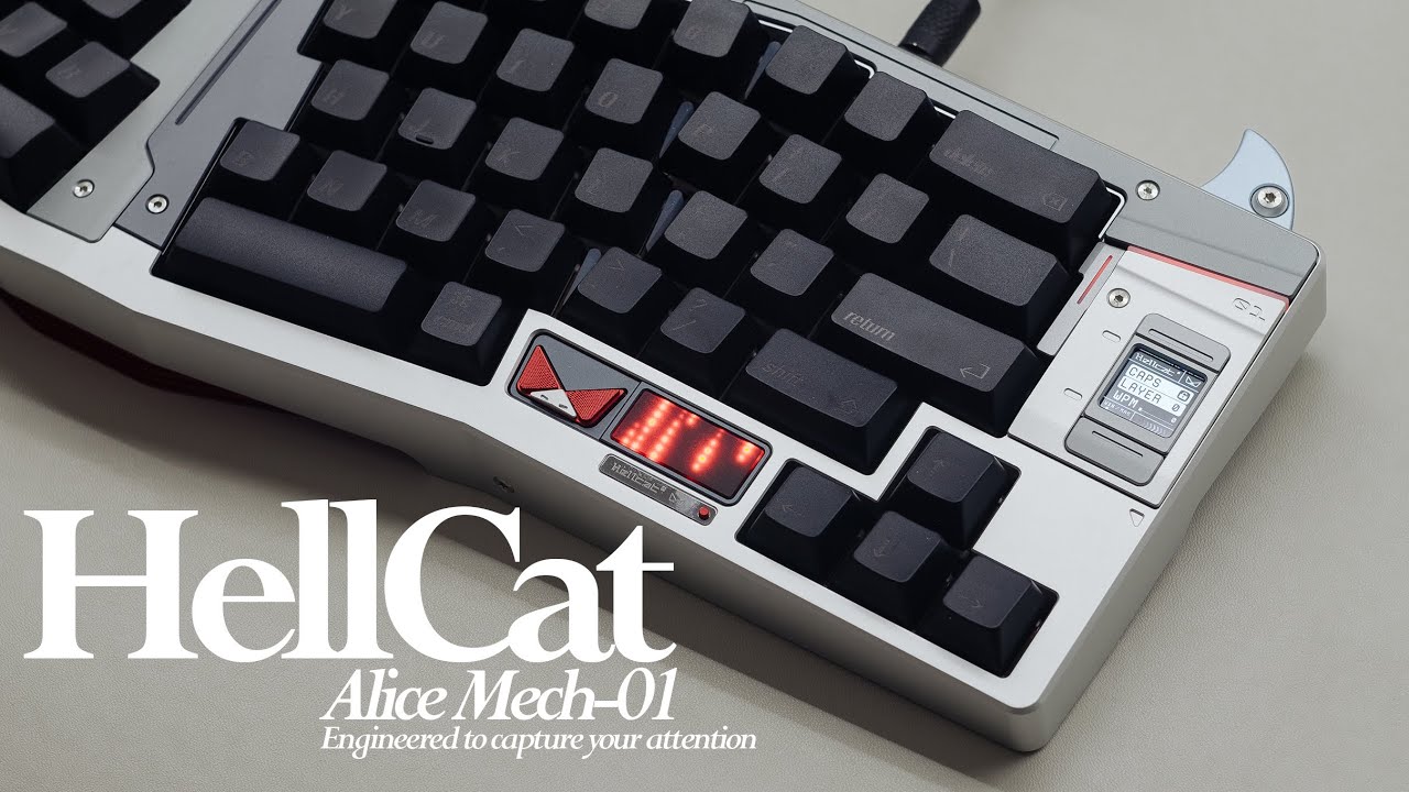 OwLab HellCat _ [Mech-01//Anodized Silver]