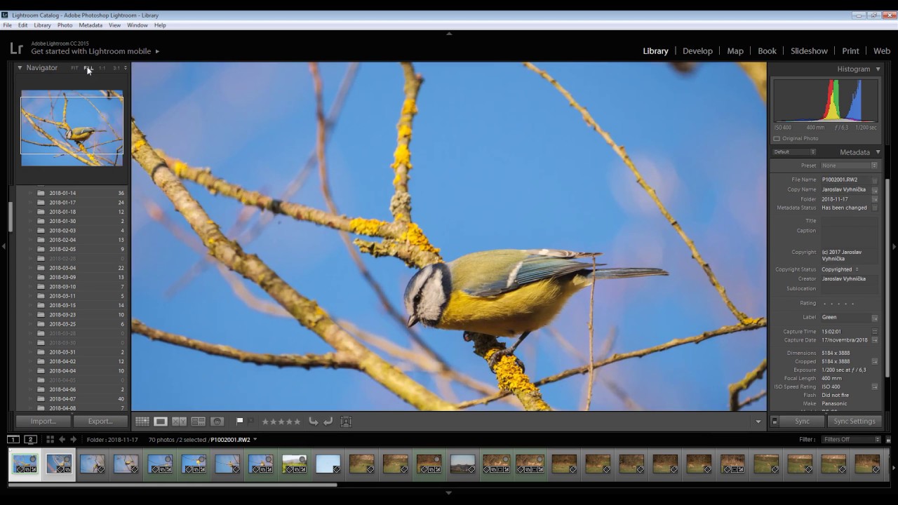 Lightroom časť 1 - Začíname