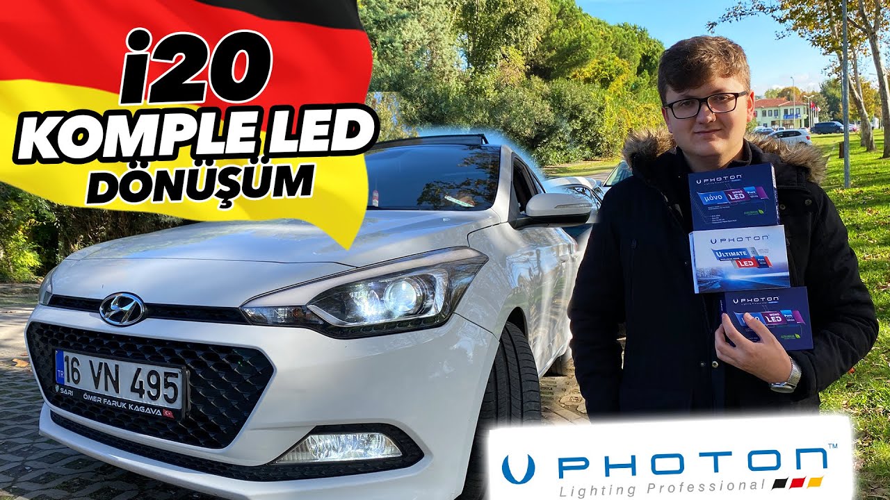 2000₺'lik Komple LED Dönüşüm i20 - Araba Paket Atladı! - Photon Led Xenon