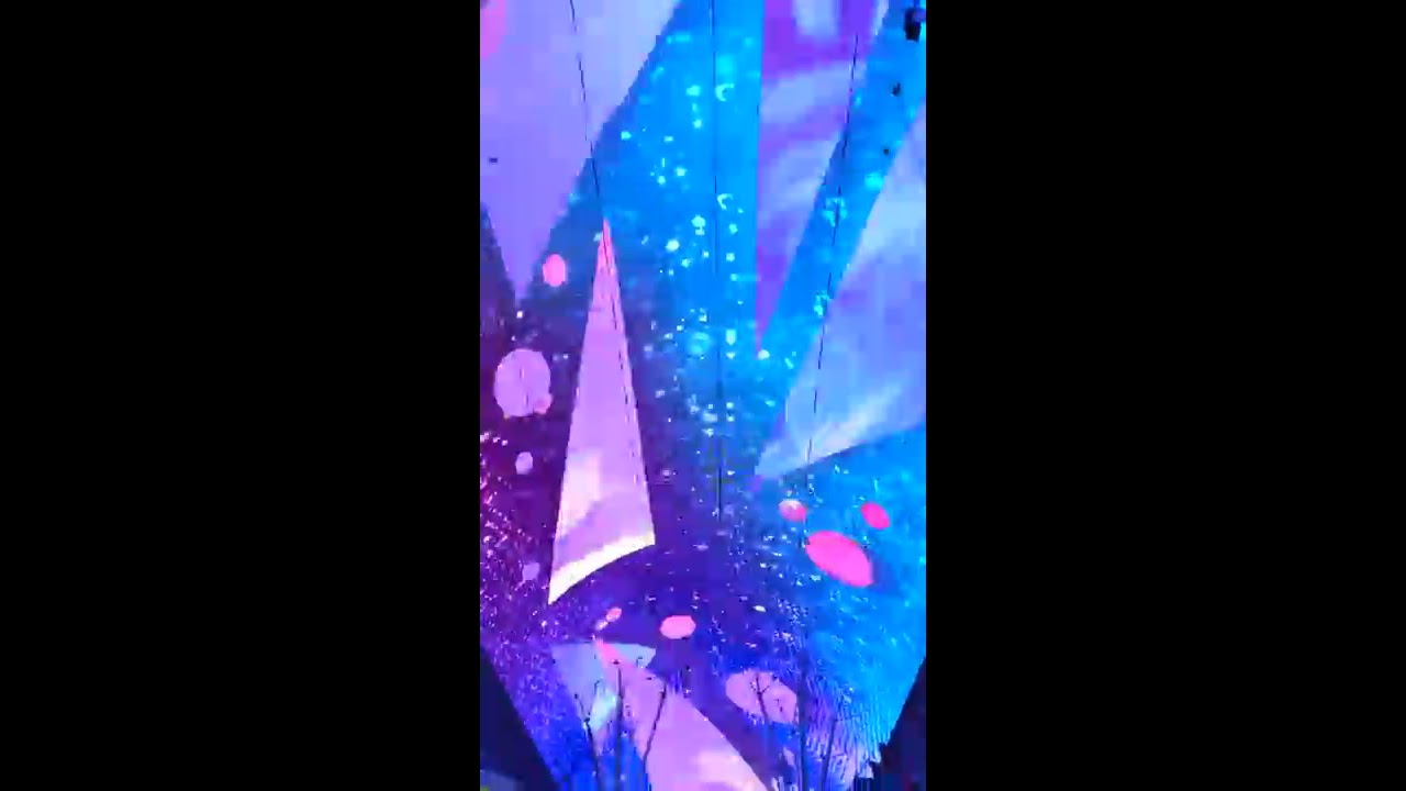 Viva Vision Light Show at the Fremont Street Experience in downtown Las Vegas