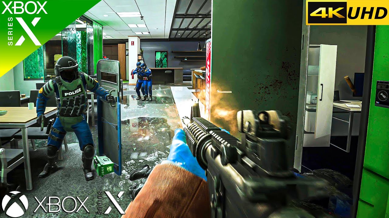 (XSX) Payday 3 LOOKS ABSLOUTELY AMAZING on XBOXseriesX |  Realistic Ultra Graphics Gameplay 4K60FPS