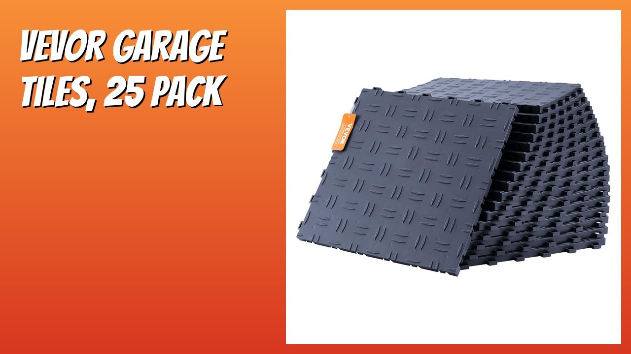 REVIEW (2026): VEVOR Garage Tiles, 25 Pack. Features