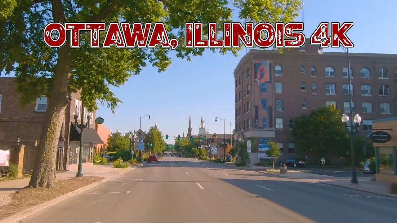 A Nice Town In the Illinois Valley, but Is It Toxic??? Ottawa, Illinois 4K.