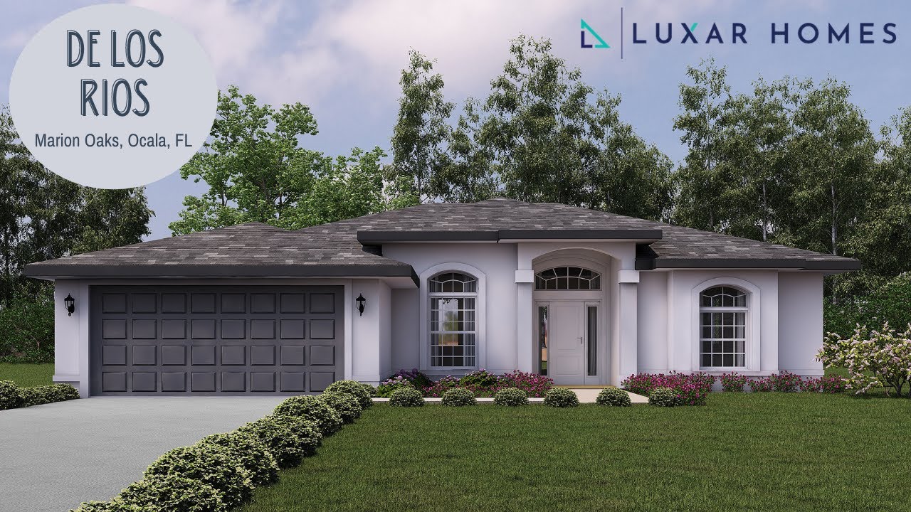 New Home in Ocala, FL | De Los Rios Model in Marion Oaks | Luxar Homes