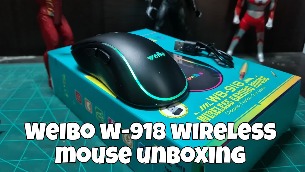 Unboxing Weibo WB-918 Wireless gaming mouse