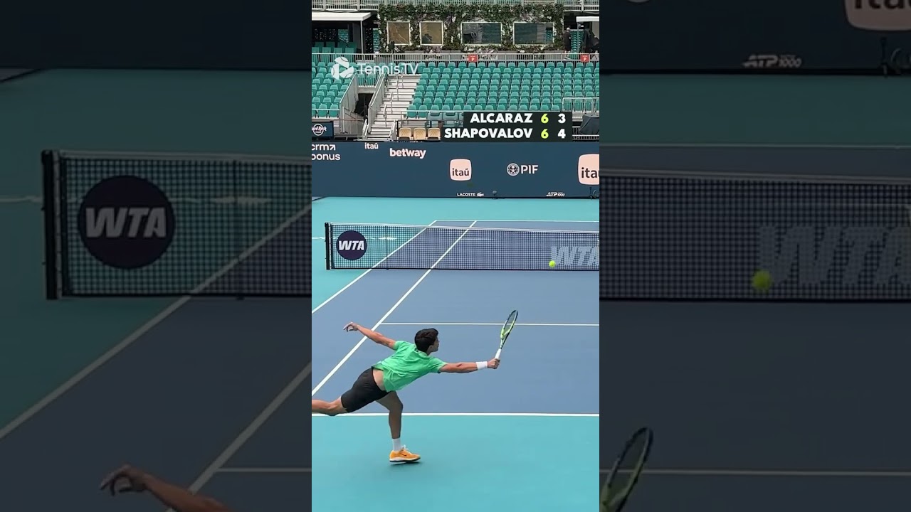 Alcaraz & Shapovalov Practice Tiebreak ❤️&zwj;🔥