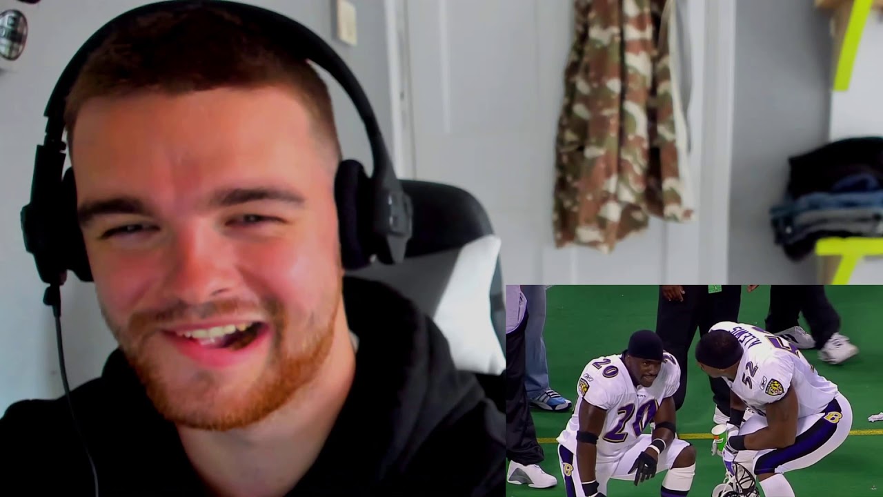 Ray Lewis Best Mic'd Up Moments0- British guy reacts !!!