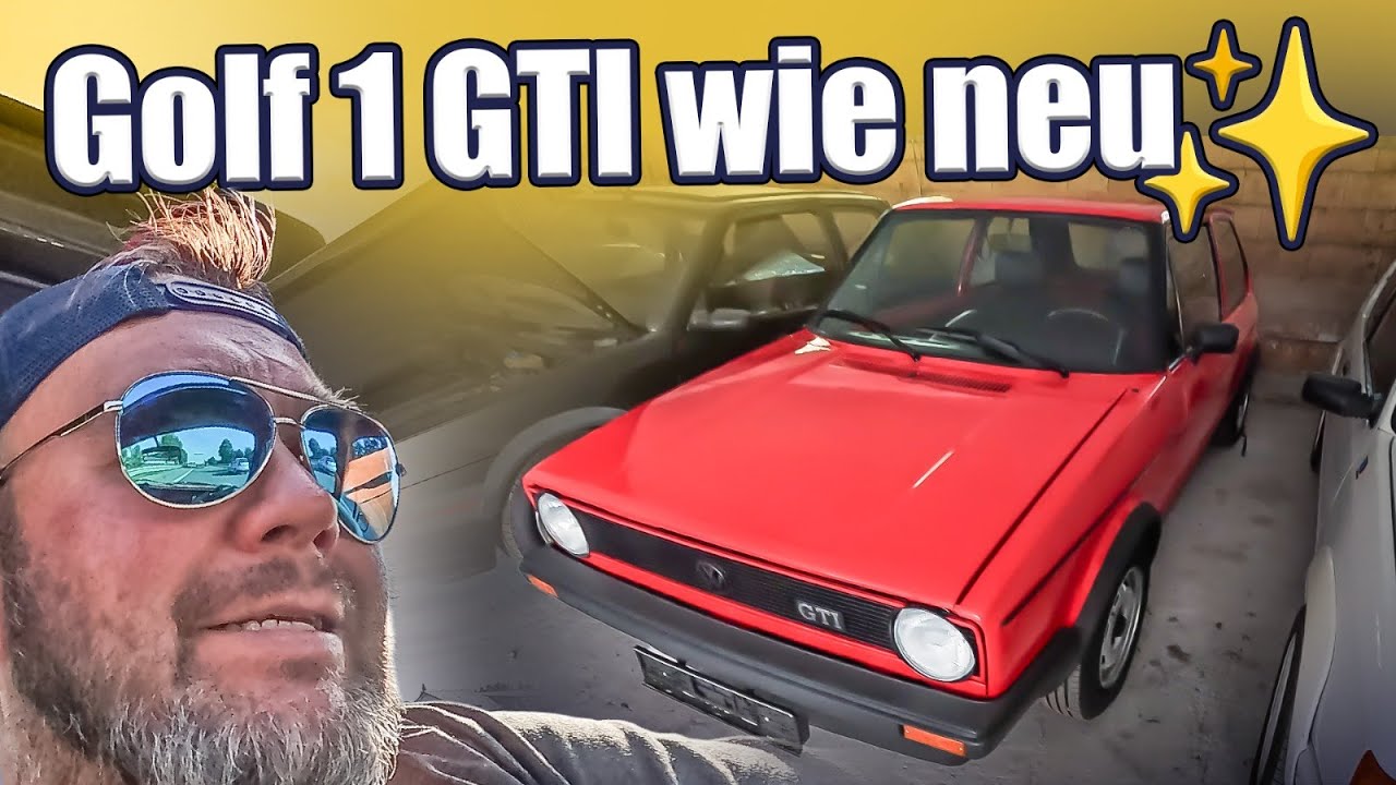 Sammlung mit tollen Autos gefunden - GOLF 1 GTI, Strich 8 ...