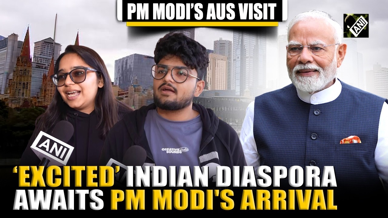 Watch! &lsquo;Excited&rsquo; Indian Diaspora in Australia eagerly awaits Prime Minister Narendra Modi&rsquo;s arrival