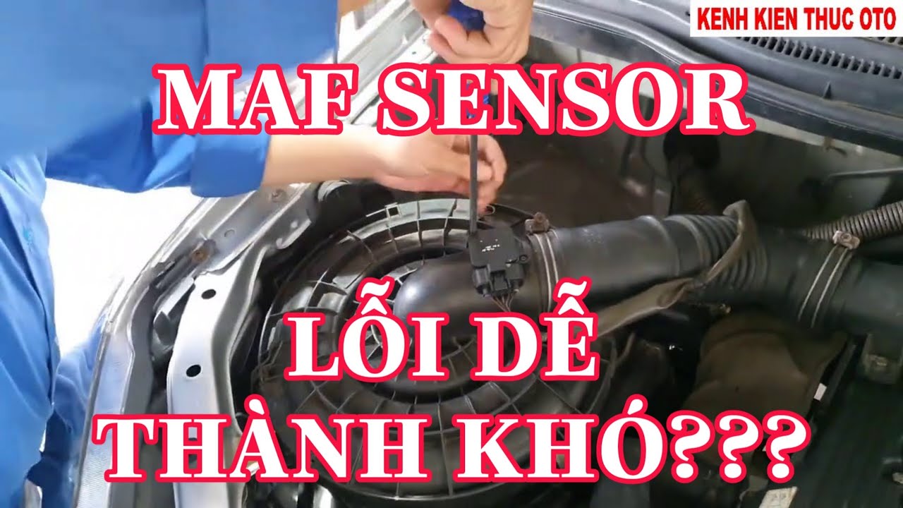 Bộ đo gió dây nhiệt và những vấn đề cần lưu ý @KENH KIEN THUC OTO