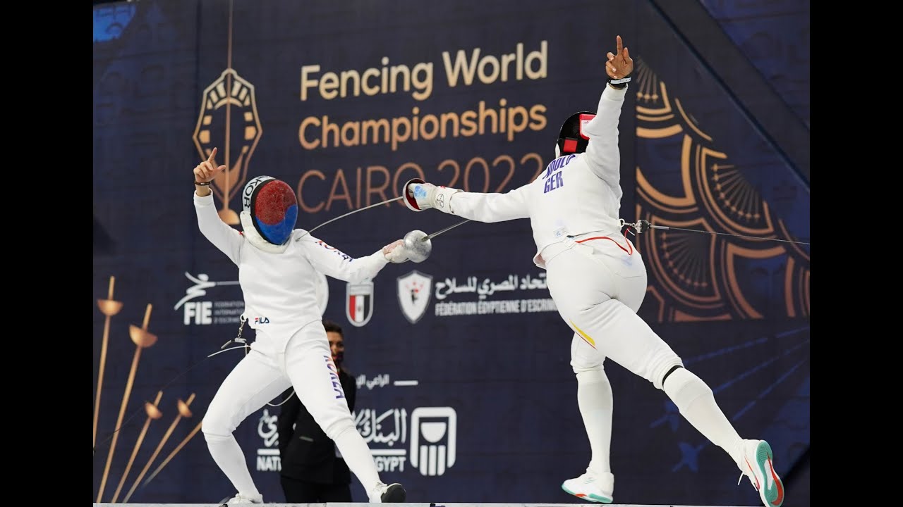 Cairo 2022 Individual Women's Épée Fencing World Championships Finals' Highlights
