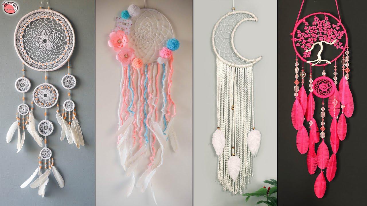 Hot DIY! Room Decor... Creative Way to Personalize Your Small Bedroom | DIY Dream Catcher