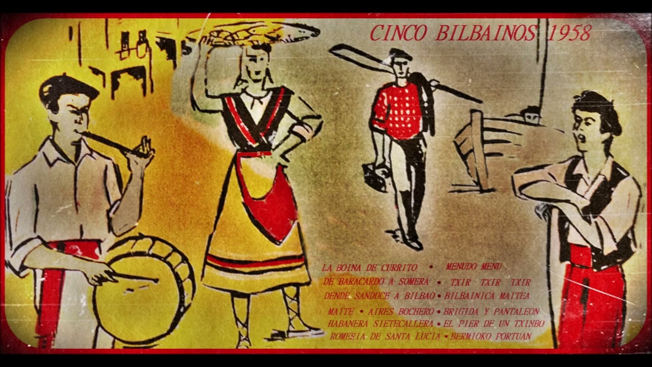 CINCO BILBAINOS  1958