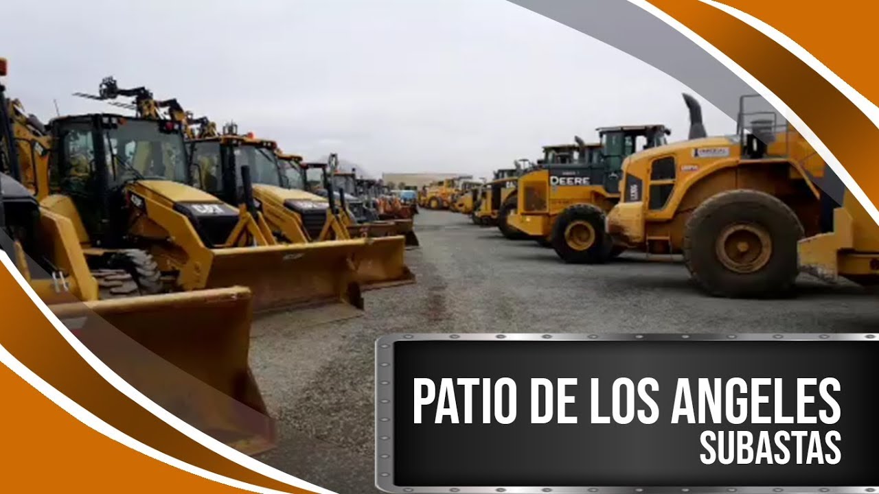 Subastas de maquinaria pesada en patio de los &Aacute;ngeles💥Precios de USA