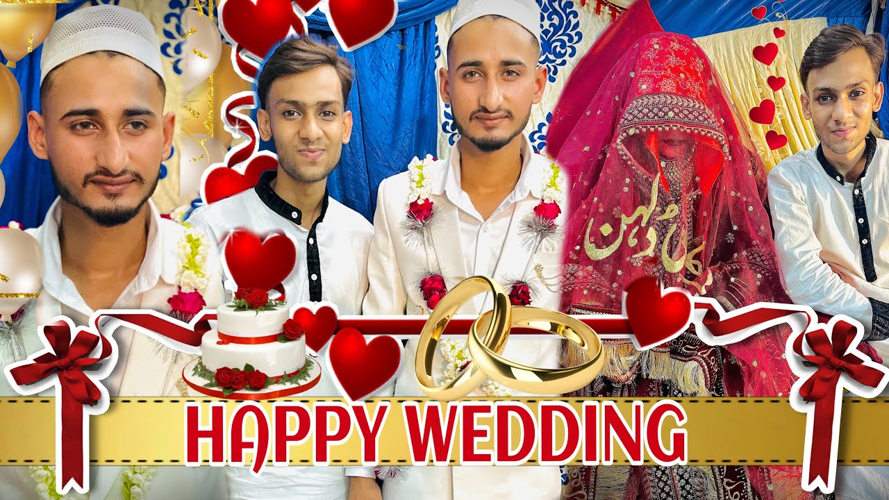 Muslim weddings Happy Wedding Muslim Wedding |Cousin Wedding  Vlog Indian Wedding Amrood Wali Masjid
