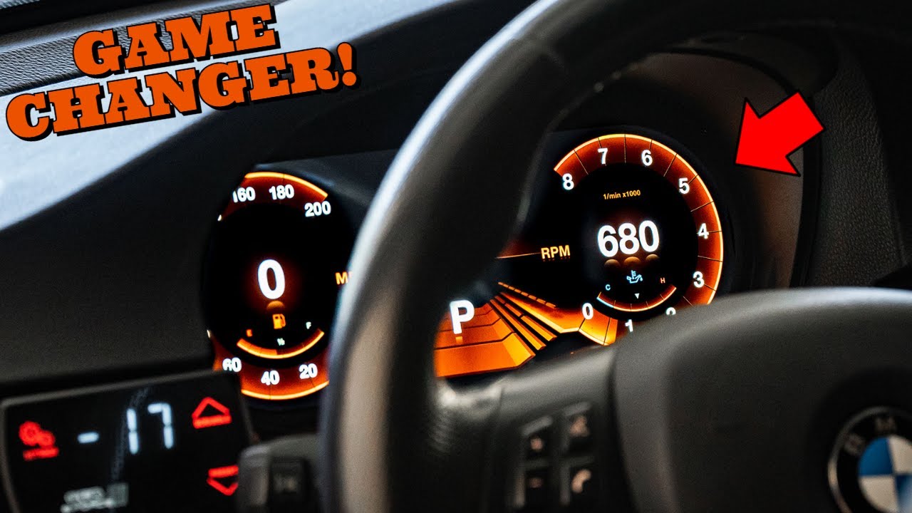 This Insane BMW Interior Mod Changes Everything! - E90 335i Goes Digital (E60, E70, E80)