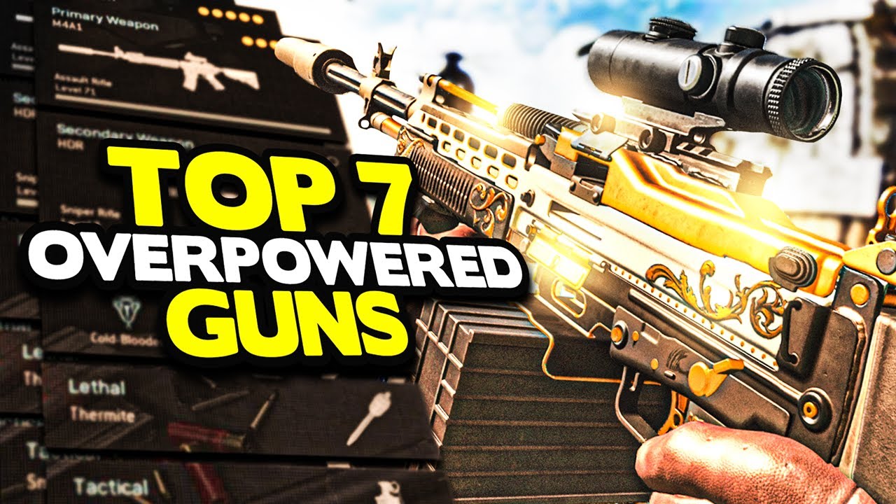 Warzone TOP 7 META GUNS in Season 5 that are OVERPOWERED (Best Loadout)