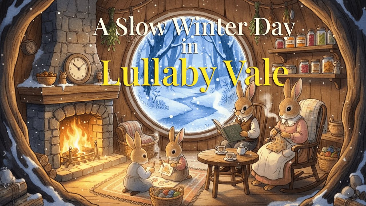 Tales from a Fading Winter Light ❄️ Winter Fairytale Ambience in Lullaby Vale