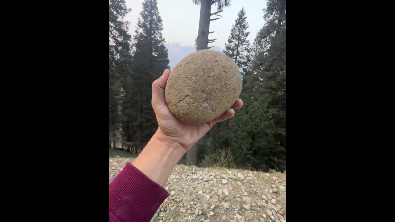 Round Stones on Hills of Pir Panchal