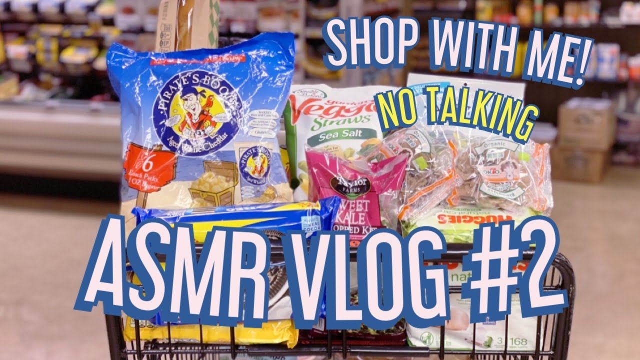 Lofi ASMR | NO TALKING Shop with me VLOG | ASMR shopping crinkles